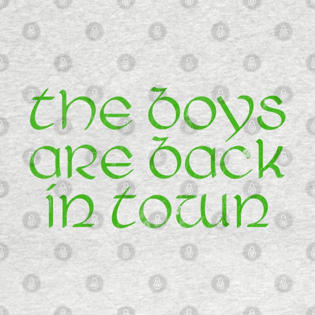 The Boys Are Back In Town by feck!